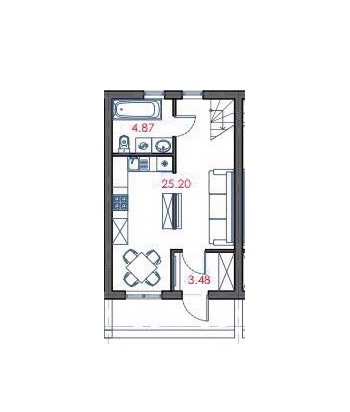 Таунхаус 75 м² в Таунхаус Романтический от 25 333 грн/м², Одесса