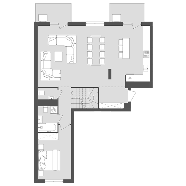 3-кімнатна 171 м² в ЖК Avalon від 25 000 грн/м², Львів