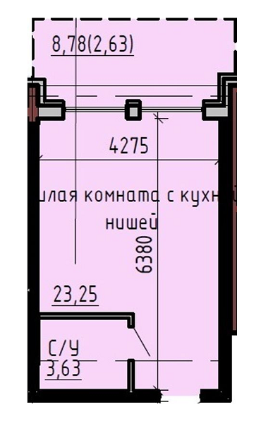1-кімнатна 29.51 м² в ЖК Пространство на Маячном від 30 000 грн/м², Одеса