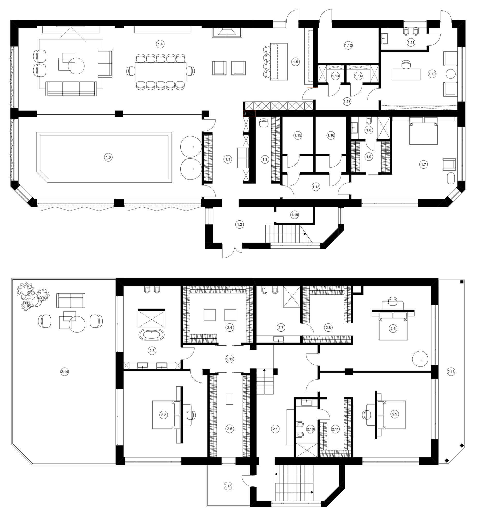 Вілла 690 м² в КМ Kozyn Seven Club від 81 043 грн/м², смт Козин