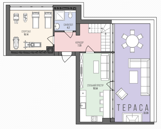 Двухуровневая 132.5 м² в ЖК Яровица от 16 450 грн/м², Луцк