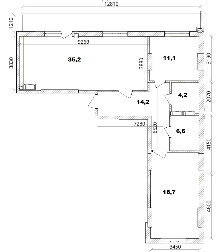 2-комнатная 95.2 м² в ЖК на ул. Драгоманова, 38 от 19 513 грн/м², Киев