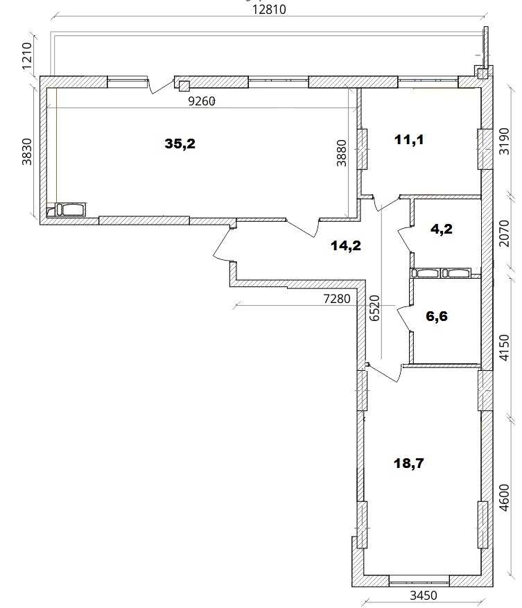 2-кімнатна 95.2 м² в ЖК на вул. Драгоманова, 38 від 19 513 грн/м², Київ