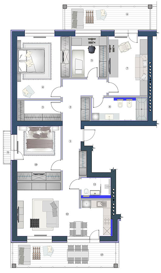 4-комнатная 139.26 м² в ЖК София от 26 650 грн/м², Харьков