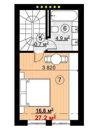 Таунхаус 76 м² в КП New Smart 7 от 12 303 грн/м², с. Софиевская Борщаговка