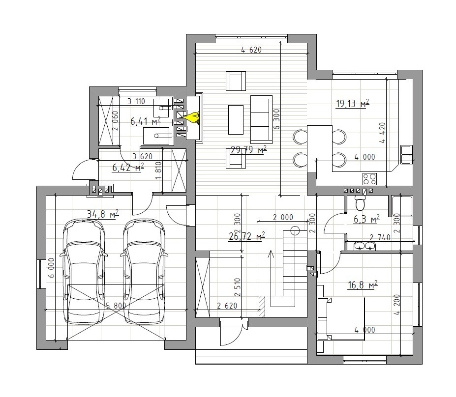 Коттедж 225 м² в КП Затышок от 28 222 грн/м², с. Зымна Вода