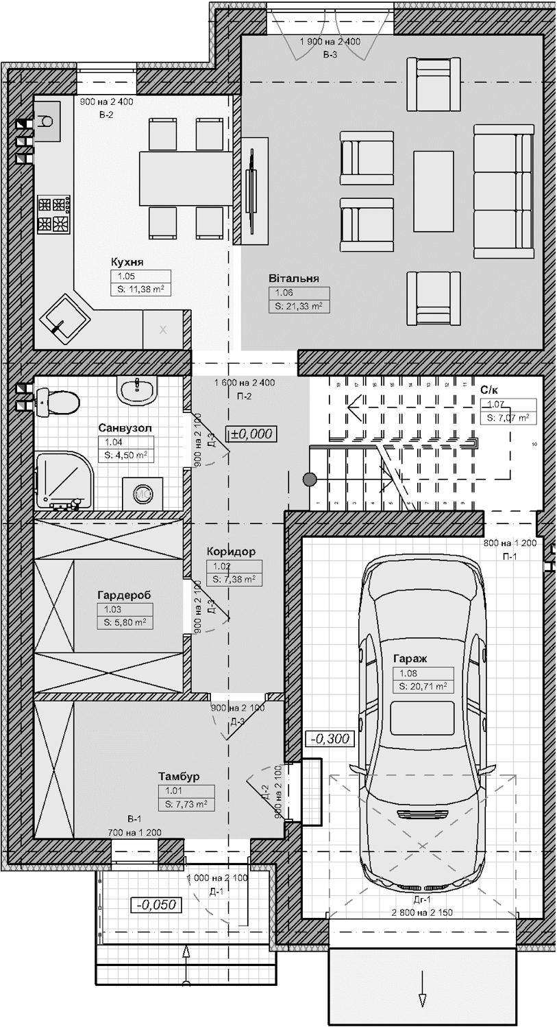 Таунхаус 170 м² в Таунхауси Міські вілли на Пасічній від 26 071 грн/м², Львів