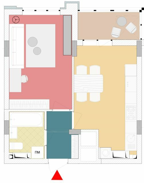 1-комнатная 39.89 м² в ЖК Wellspring от 23 500 грн/м², г. Вишневое