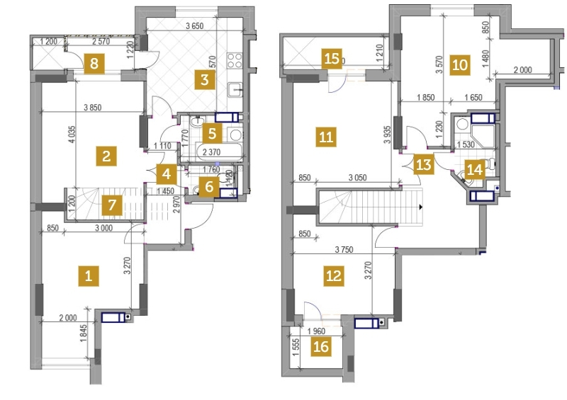 Дворівнева 121.52 м² в ЖК West House від 33 900 грн/м², Київ