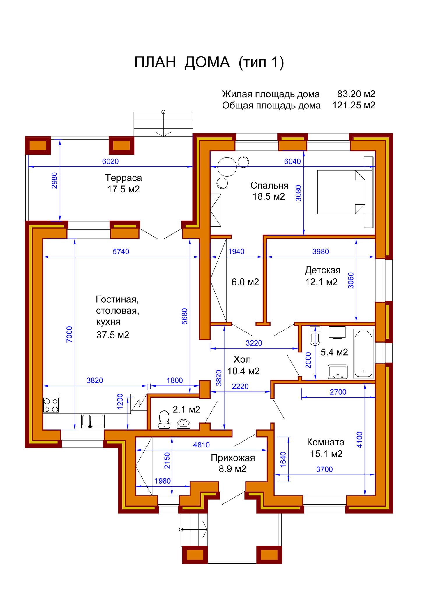 Котедж 121.25 м² в КМ Dream Wood від 28 124 грн/м², Київ