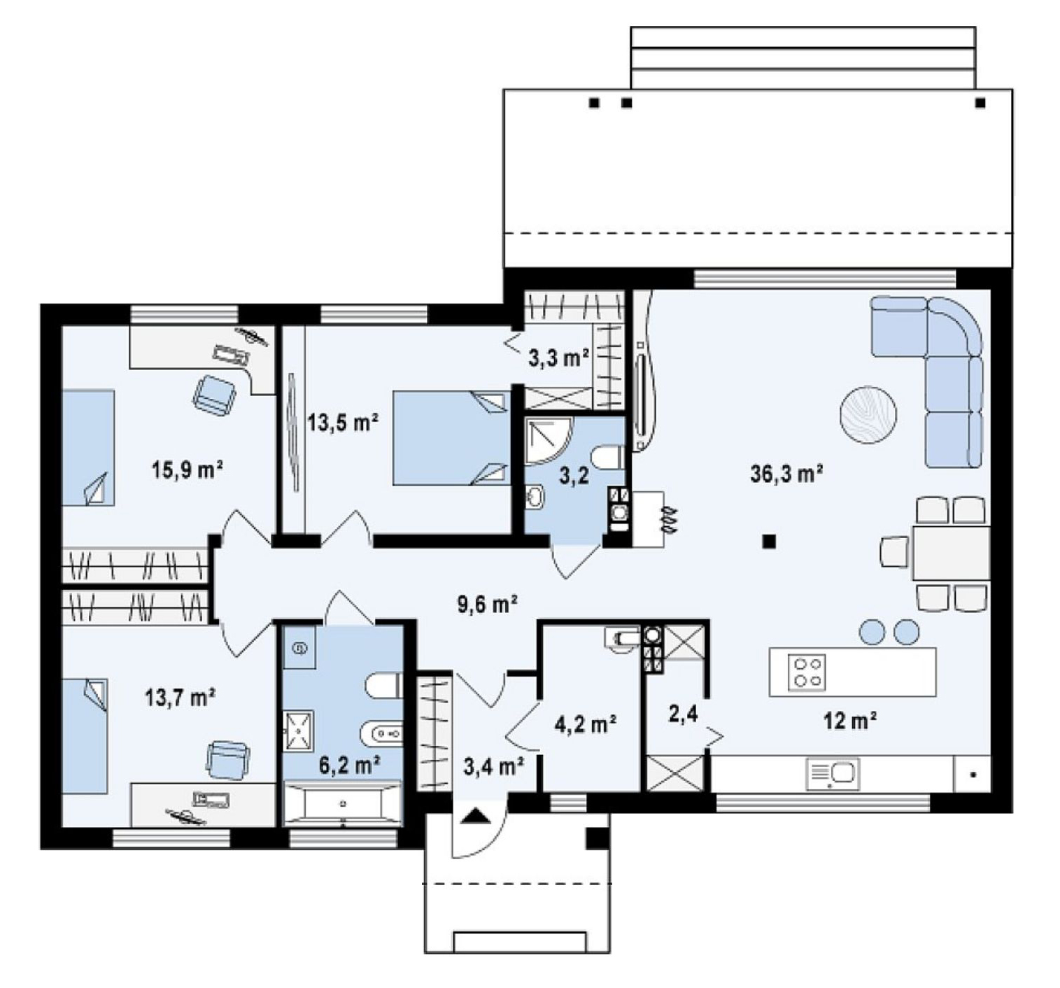 Коттедж 124 м² в КП Comfort Club от 28 710 грн/м², пгт Бабаи