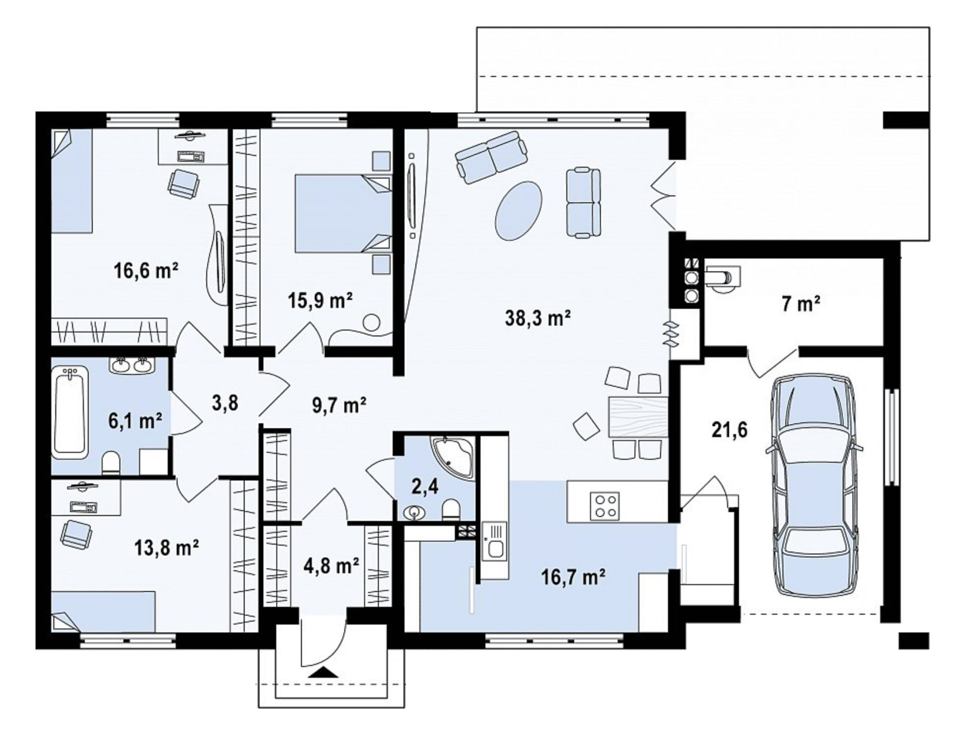 Котедж 152 м² в КМ Comfort Club від 28 750 грн/м², смт Бабаї