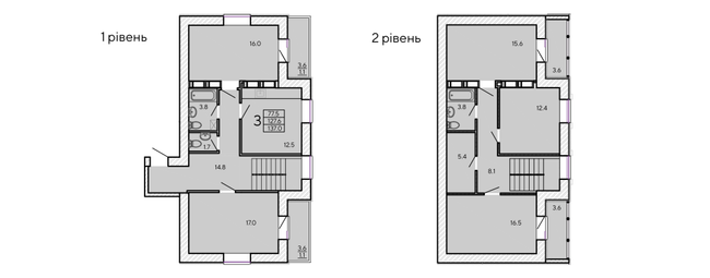 Двухуровневая 137 м² в ЖК ZerNova от 15 500 грн/м², Харьков