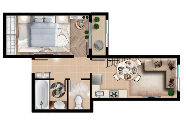 1-комнатная 67.3 м² в ЖК Венский дом от 14 450 грн/м², Харьков