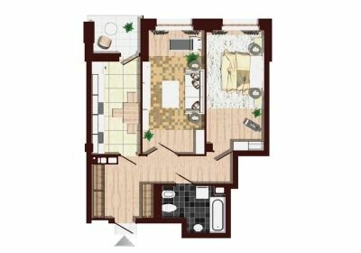 2-кімнатна 65.54 м² в ЖК iQ-House від 31 850 грн/м², Дніпро