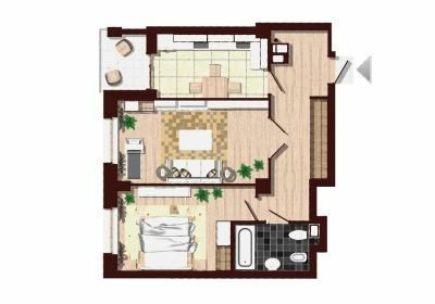 2-комнатная 67.03 м² в ЖК iQ-House от 31 200 грн/м², Днепр