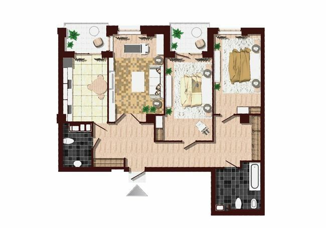 3-кімнатна 106.84 м² в ЖК iQ-House від 30 450 грн/м², Дніпро