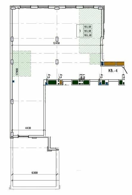 Вільне планування 165.58 м² в ЖК Park Residence від 41 200 грн/м², Дніпро