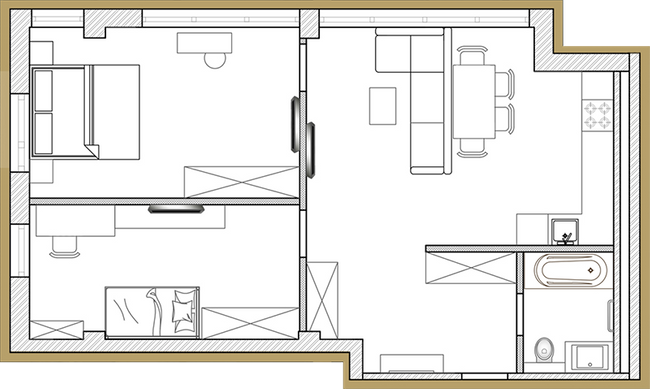 2-кімнатна 60.47 м² в ЖК Premier Park від 41 250 грн/м², Дніпро