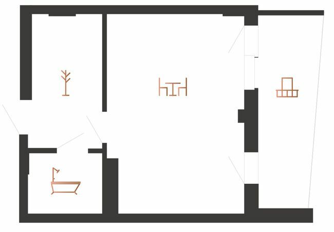 1-кімнатна 38 м² в ЖК Авторський від 20 500 грн/м², Івано-Франківськ