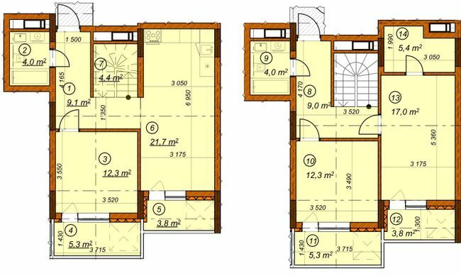 Двухуровневая 117.4 м² в ЖК 4 сезона от 25 000 грн/м², Киев