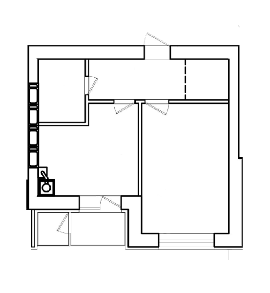 1-комнатная 42.33 м² в ЖК Лесная сказка от застройщика, Киев