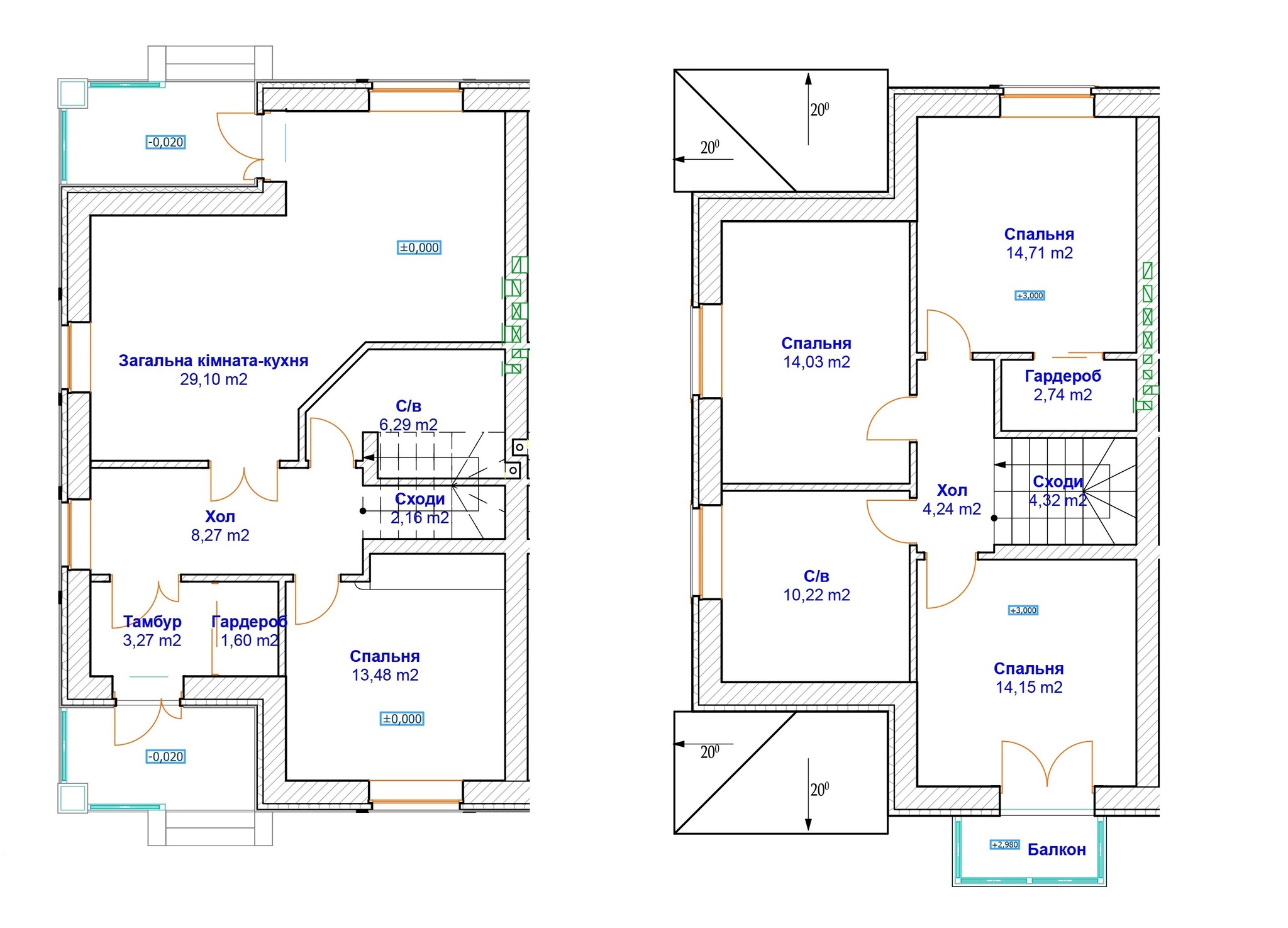 Дуплекс 128 м² в КП Осокорки Residence от 14 141 грн/м², Киев