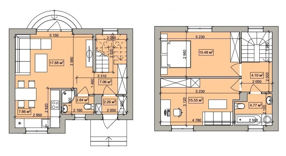 Таунхаус 89 м² в Таунхауси на Молодіжній від 20 787 грн/м², с. Гатне