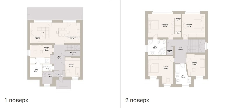 Коттедж 239 м² в КГ Солнечная долина от застройщика, с. Романков