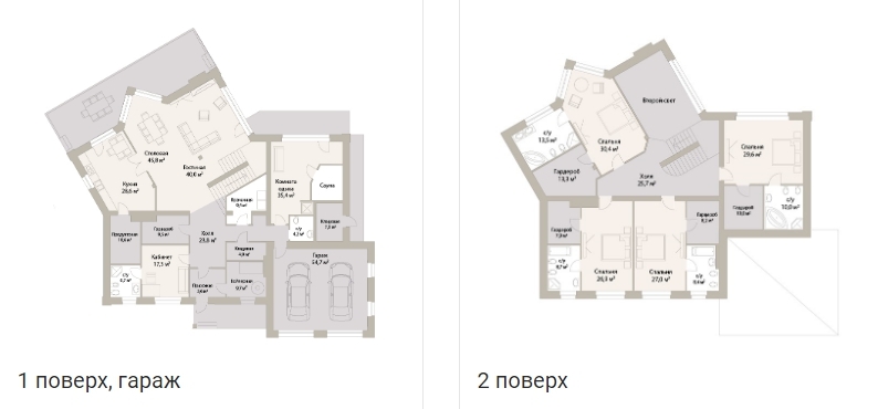 Коттедж 528 м² в КГ Солнечная долина от 61 913 грн/м², с. Романков