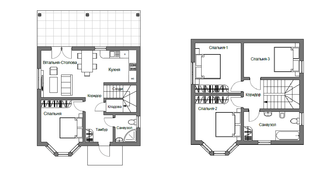 Коттедж 101 м² в КП Крушинские Озера от 17 426 грн/м², с. Крушинка