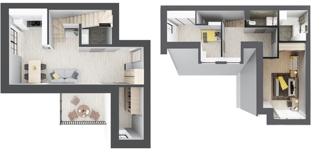 Двухуровневая 94.58 м² в ЖК Desna Park Residence от 19 950 грн/м², с. Зазимье