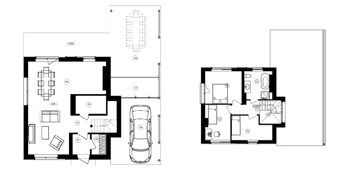 Коттедж 83.84 м² в КГ Villaggo от 38 645 грн/м², с. Белогородка