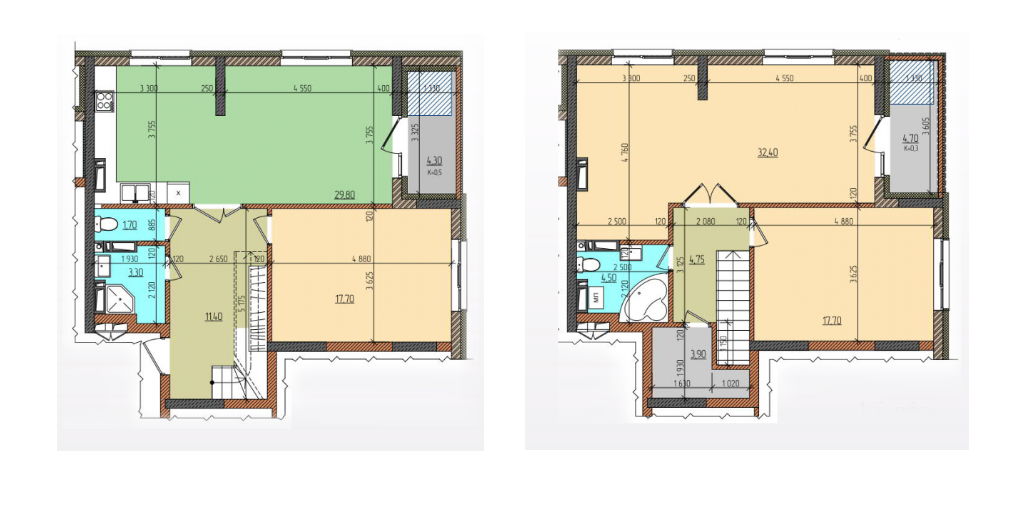 Дворівнева 130.26 м² в ЖК Акварелі-2 від 16 000 грн/м², м. Вишневе