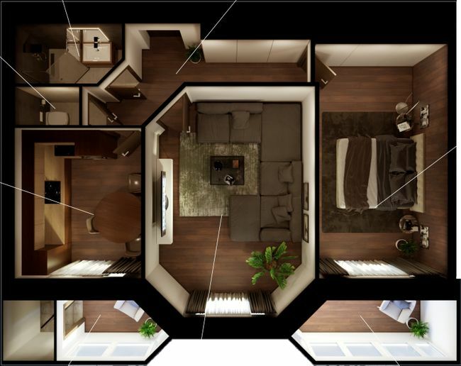 2-кімнатна 68.99 м² в ЖК Нікола-Град від 17 900 грн/м², Миколаїв