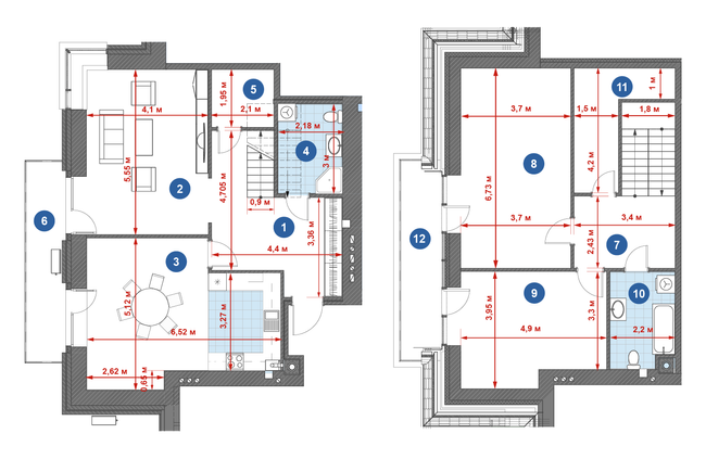 Дворівнева 152.31 м² в ЖК City Park від 23 000 грн/м², м. Кременчук