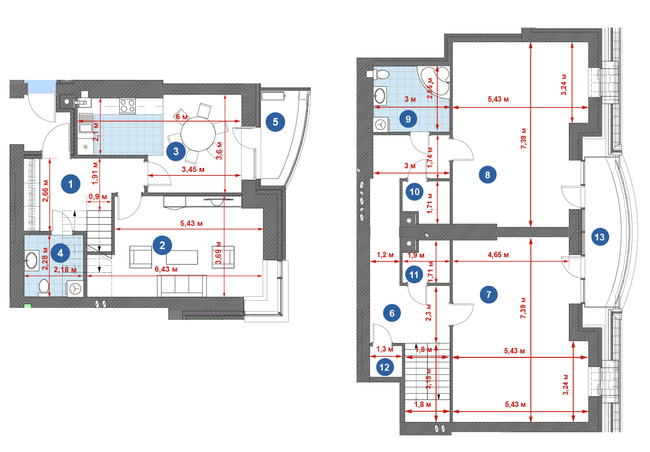 Дворівнева 165.41 м² в ЖК City Park від 23 000 грн/м², м. Кременчук