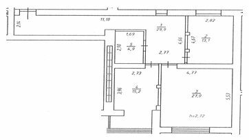 2-комнатная 90.1 м² в ЖК Rivbud от 13 650 грн/м², Ровно