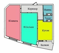 2-кімнатна 60.35 м² в ЖК на вул. Київська від 14 000 грн/м², Тернопіль