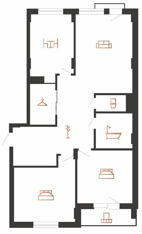 3-кімнатна 110 м² в ЖК Авторський від 20 000 грн/м², Івано-Франківськ