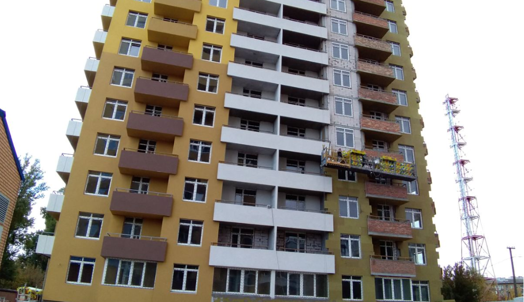 Ход строительства ЖК Солнечный, окт, 2019 год