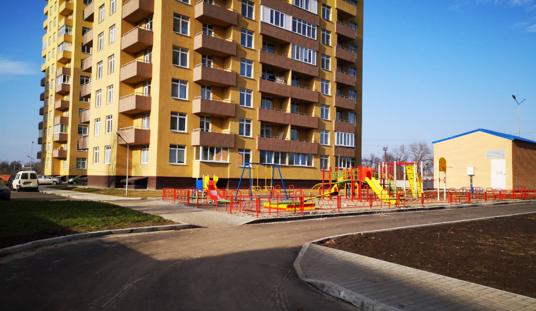 Ход строительства ЖК Солнечный, янв, 2020 год