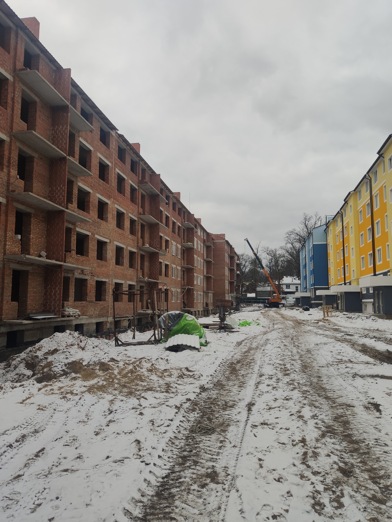 Ход строительства ЖК Green Yard, ноя, 2019 год