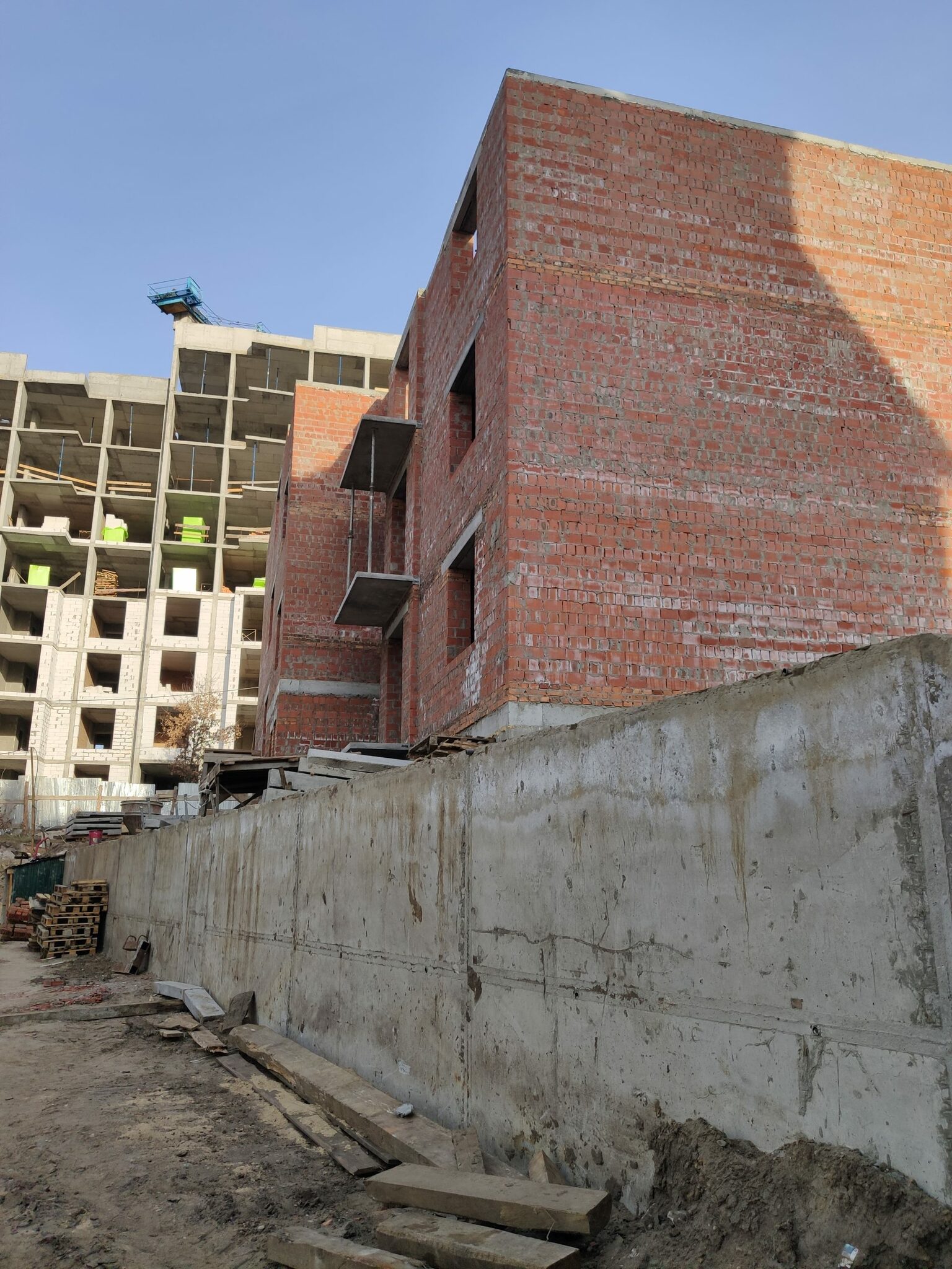 Ход строительства ЖК Барвиха, фев, 2020 год