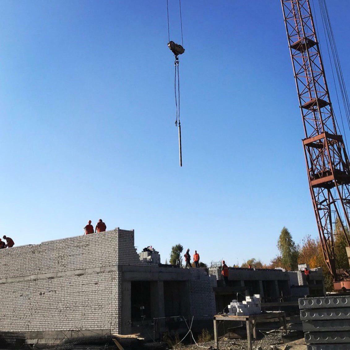 Ход строительства ЖК Greenландия, окт, 2019 год