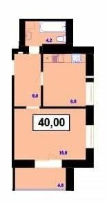 1-кімнатна 40 м² в ЖК Пасічнянський Двір від 12 000 грн/м², Івано-Франківськ