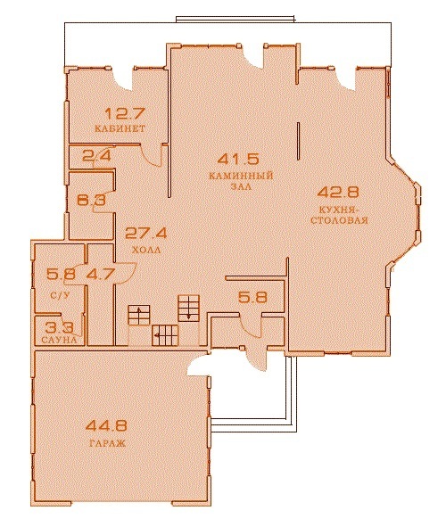 Коттедж 393 м² в КГ Гуровщина от 11 959 грн/м², с. Буча