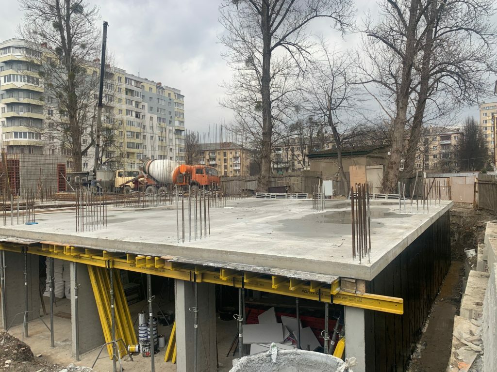 Ход строительства ЖК Квартал Галичанка, март, 2020 год