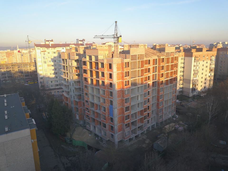 Ход строительства ЖК Цитадель-3, ноя, 2019 год
