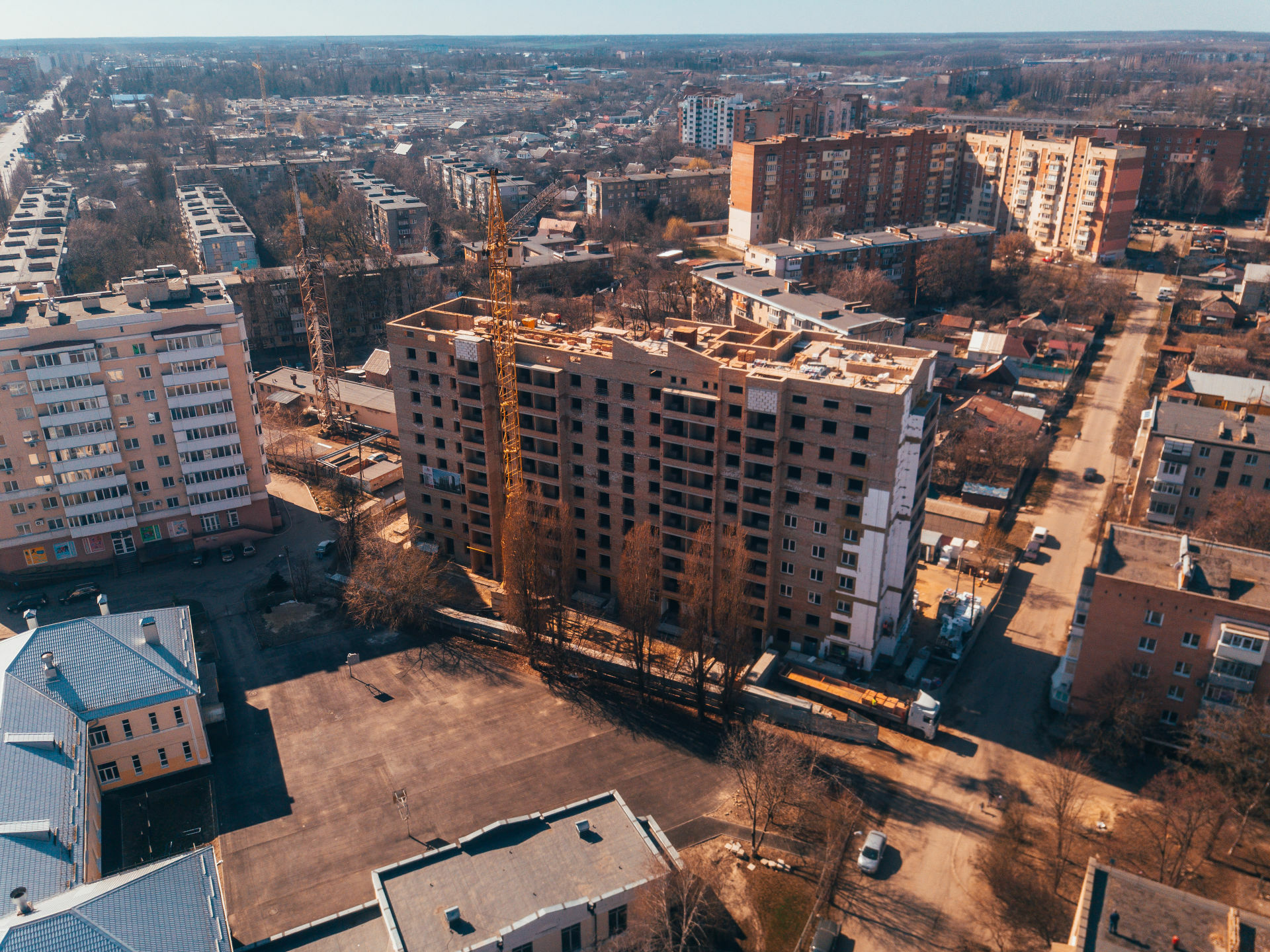 Ход строительства ЖК на вул. Маяковського, 3, март, 2020 год